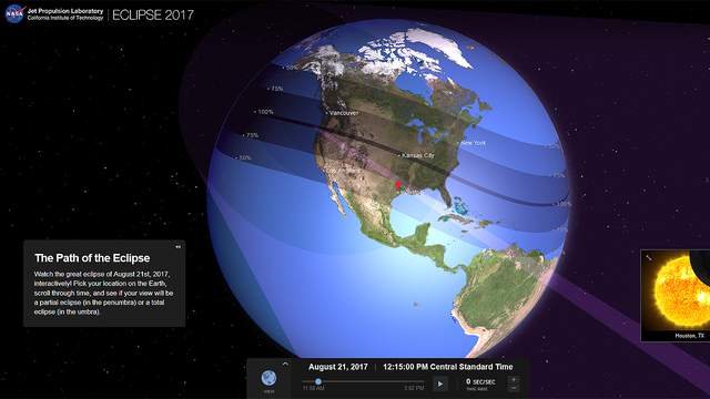 Solar Eclipse Interactive from NASA