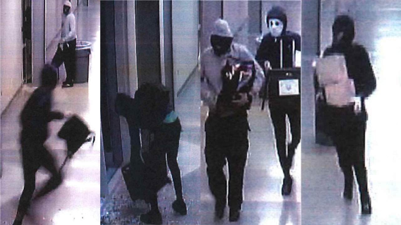 3 masked burglars broke into HISD school, stole more than $4K in calculators, police say