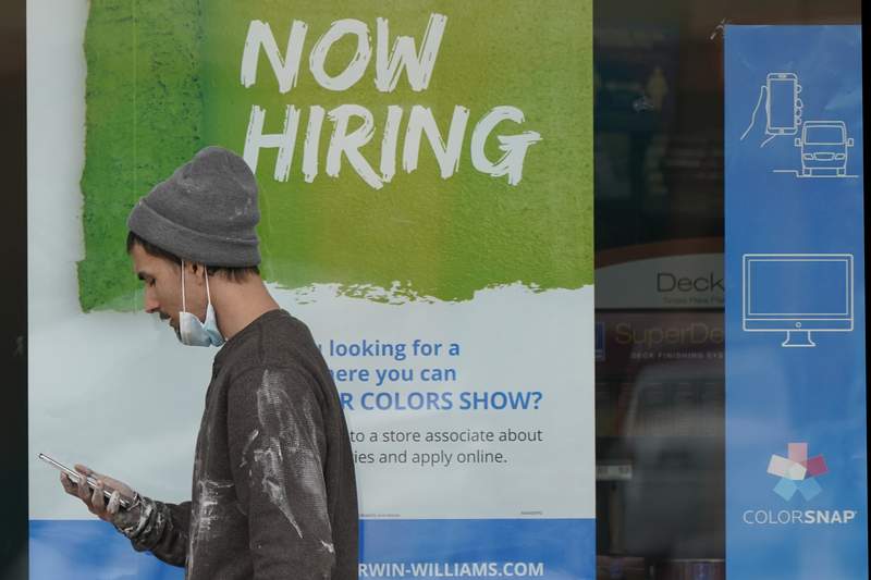 Jobless claims drop to lowest level since pandemic started last year