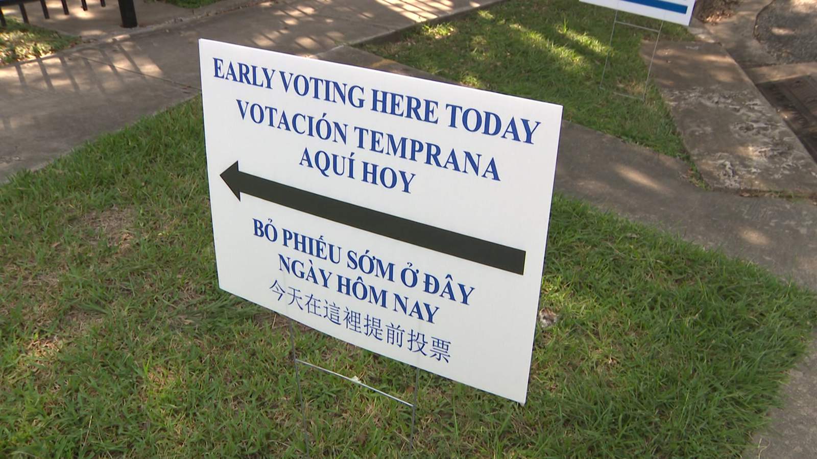 By the numbers: Early voting in Harris County