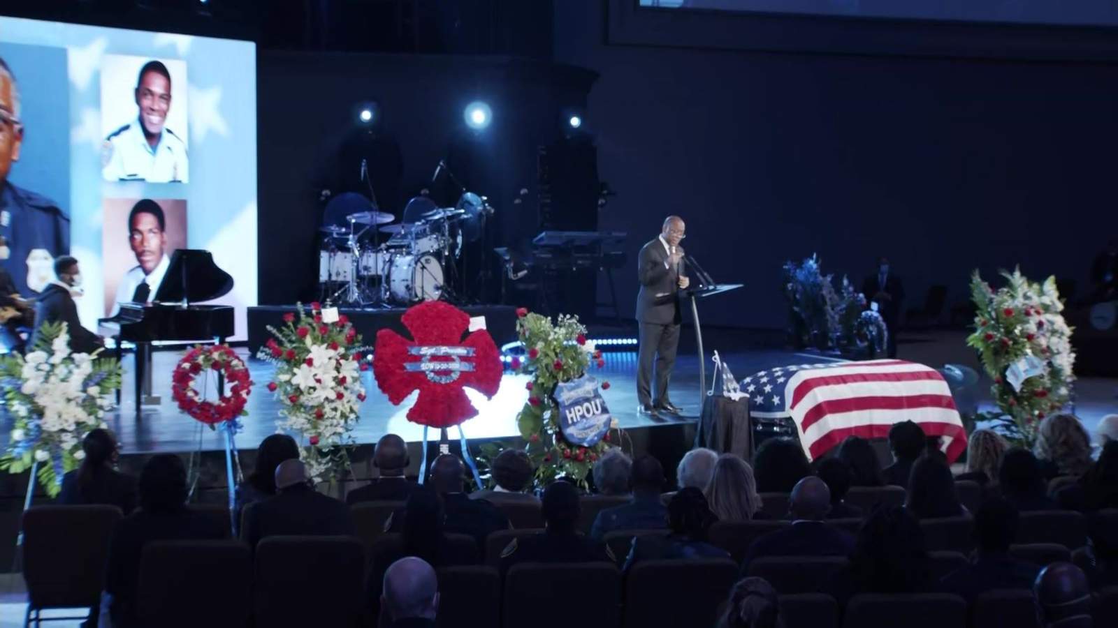 Family, colleagues pay respects to Sgt. Harold Preston at funeral