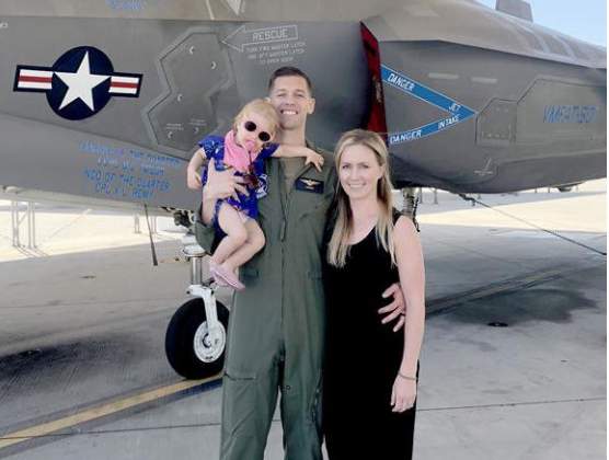 Learn about the Kingwood-based Blue Angels pilot who will fly over Houston on Wednesday