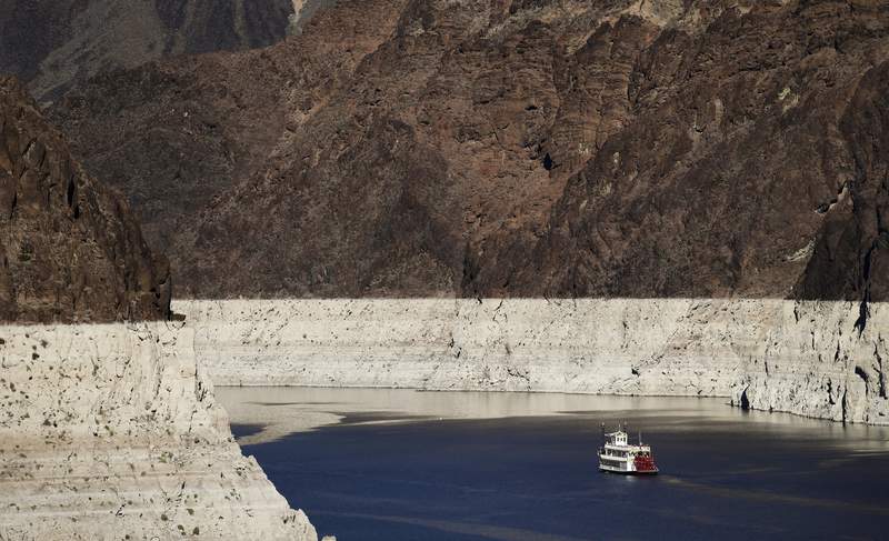 Key reservoir on Colorado River hits record low amid drought