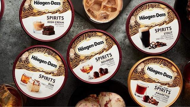 Haagen-Dazs releases new line of boozy ice cream