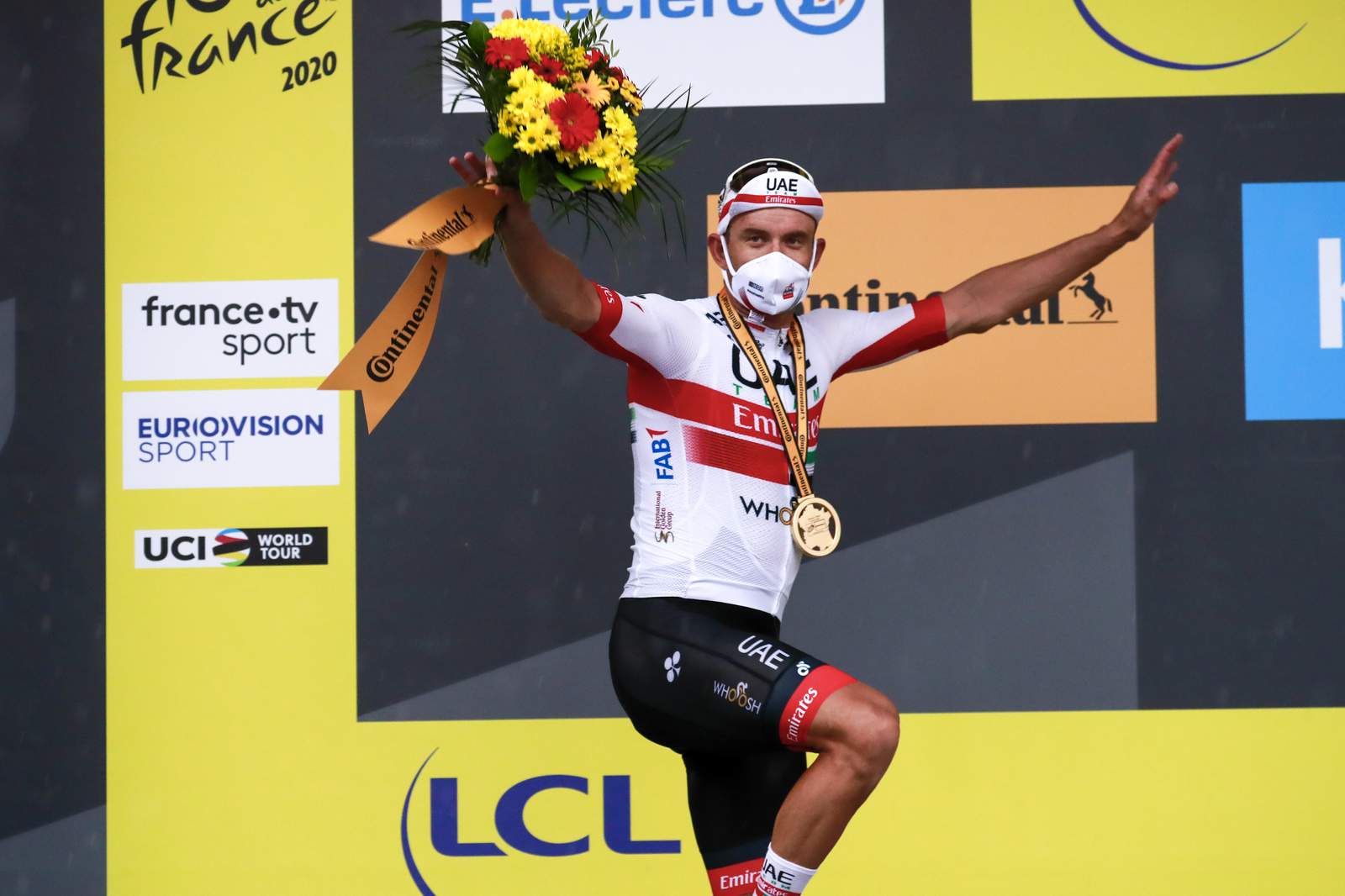 Late but still going: The strangest Tour de France sets off