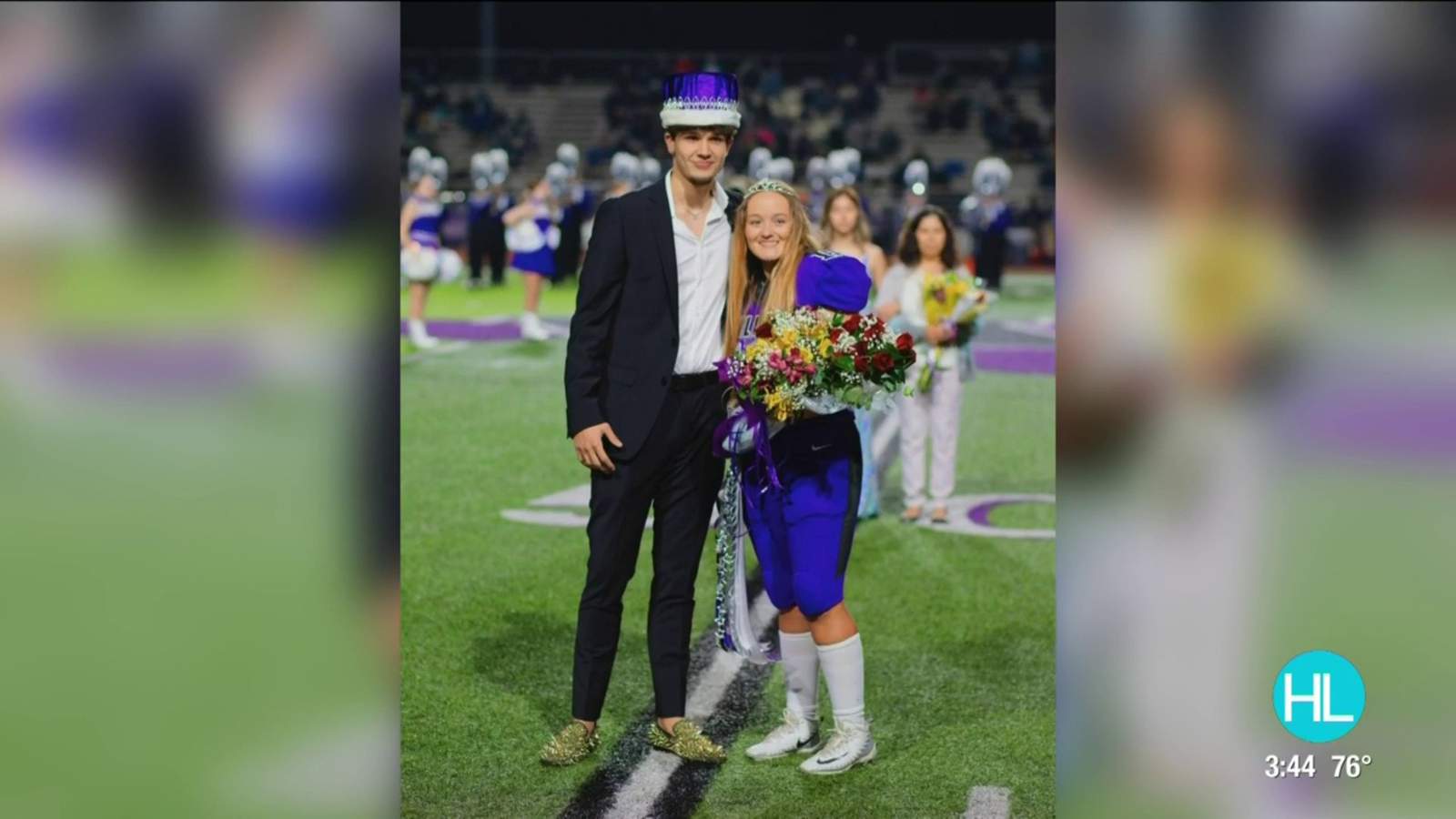 Meet Emilee Buhl: Willis High School’s first female varsity football player crowned Homecoming Queen