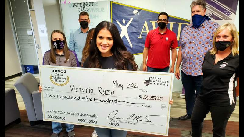 KPRC 2 Senior Scholarship: Meet Victoria Razo, the senior who one day hopes to help fight and prevent infectious diseases