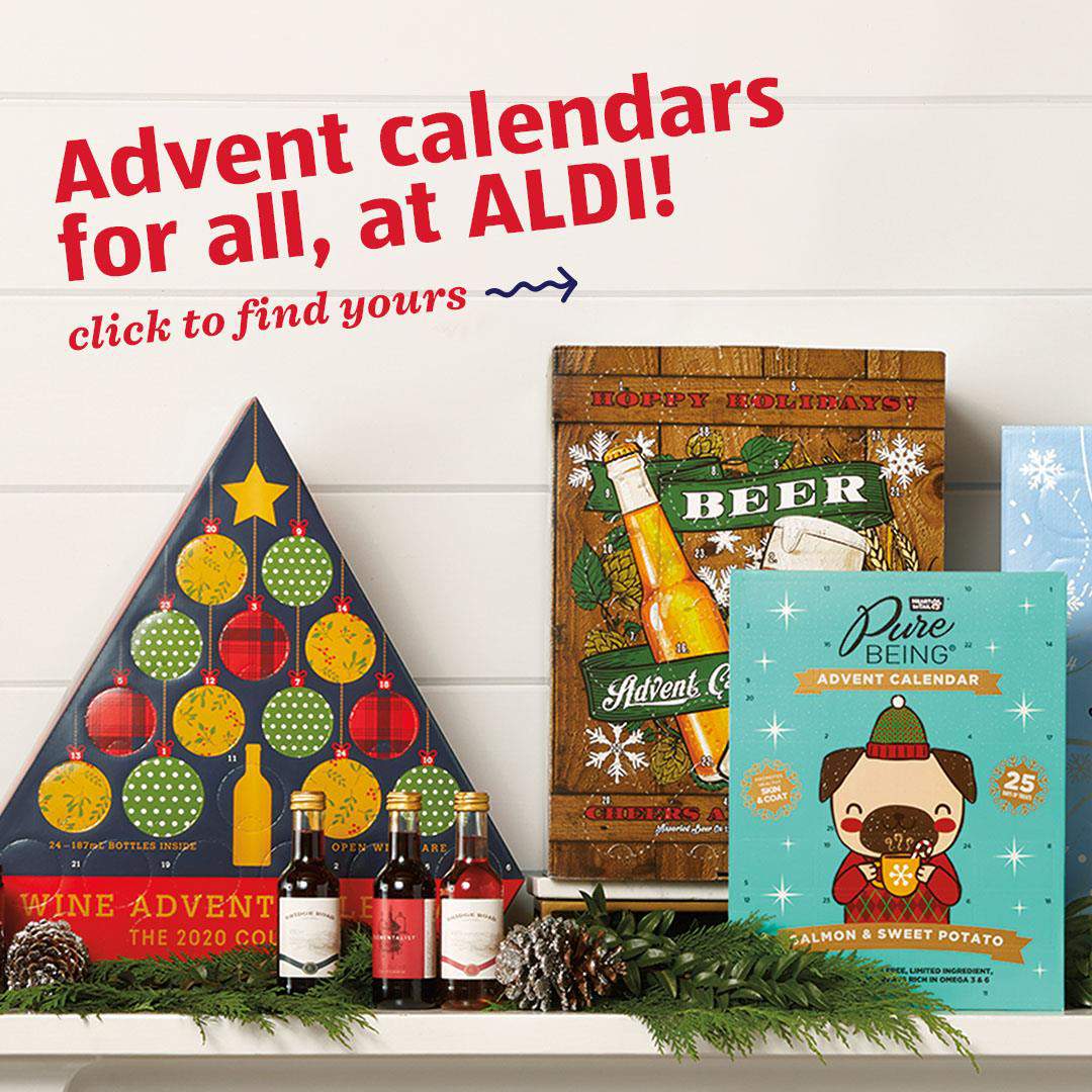 Alcohol, cheese and cats: Check out Aldi’s collection of Advent calendars