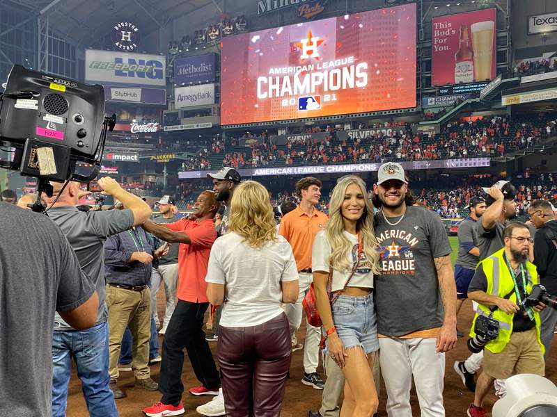 PHOTOS: Astros are the 2021 ALCS champs; See some of the best images from their big night