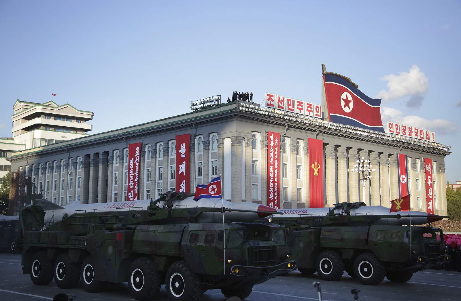 North Korea may show new missiles at weekend military parade