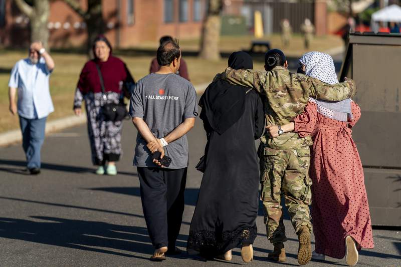 Most people in US favor Afghan ally refugees, poll suggests