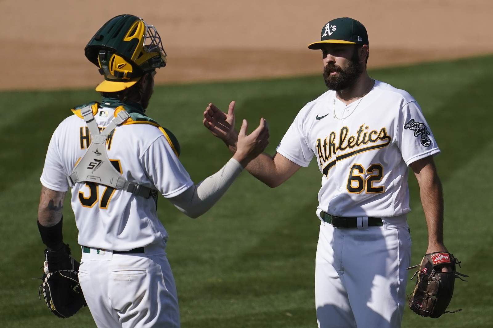 Athletics clinch first AL West title since 2013