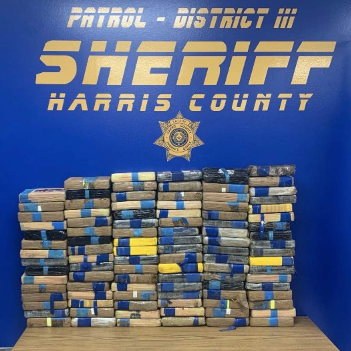 100 kilos of cocaine seized during traffic stop by HCSO deputies
