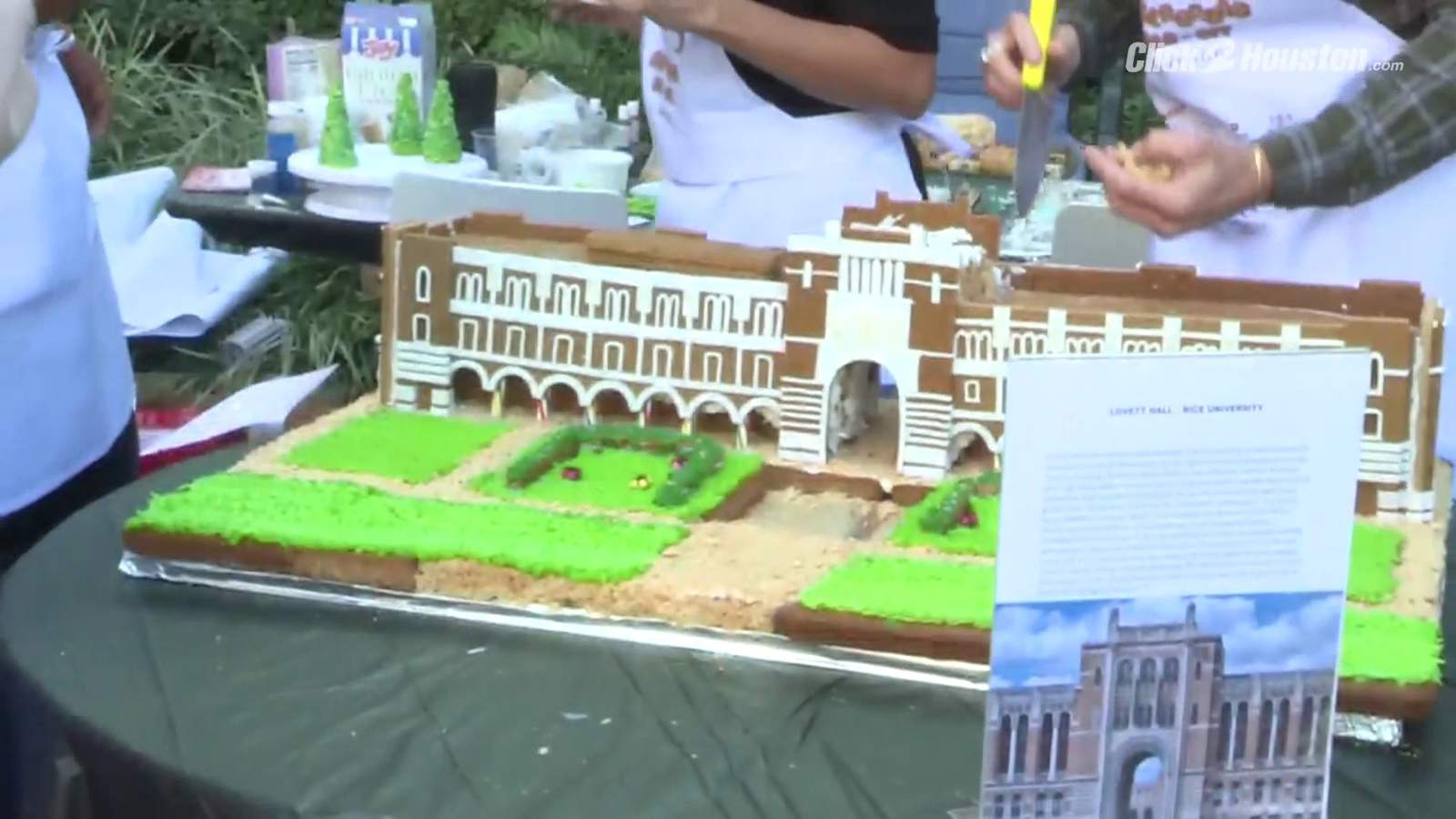 Gingerbread Build-Off competition draws thousands to watch epic holiday creation