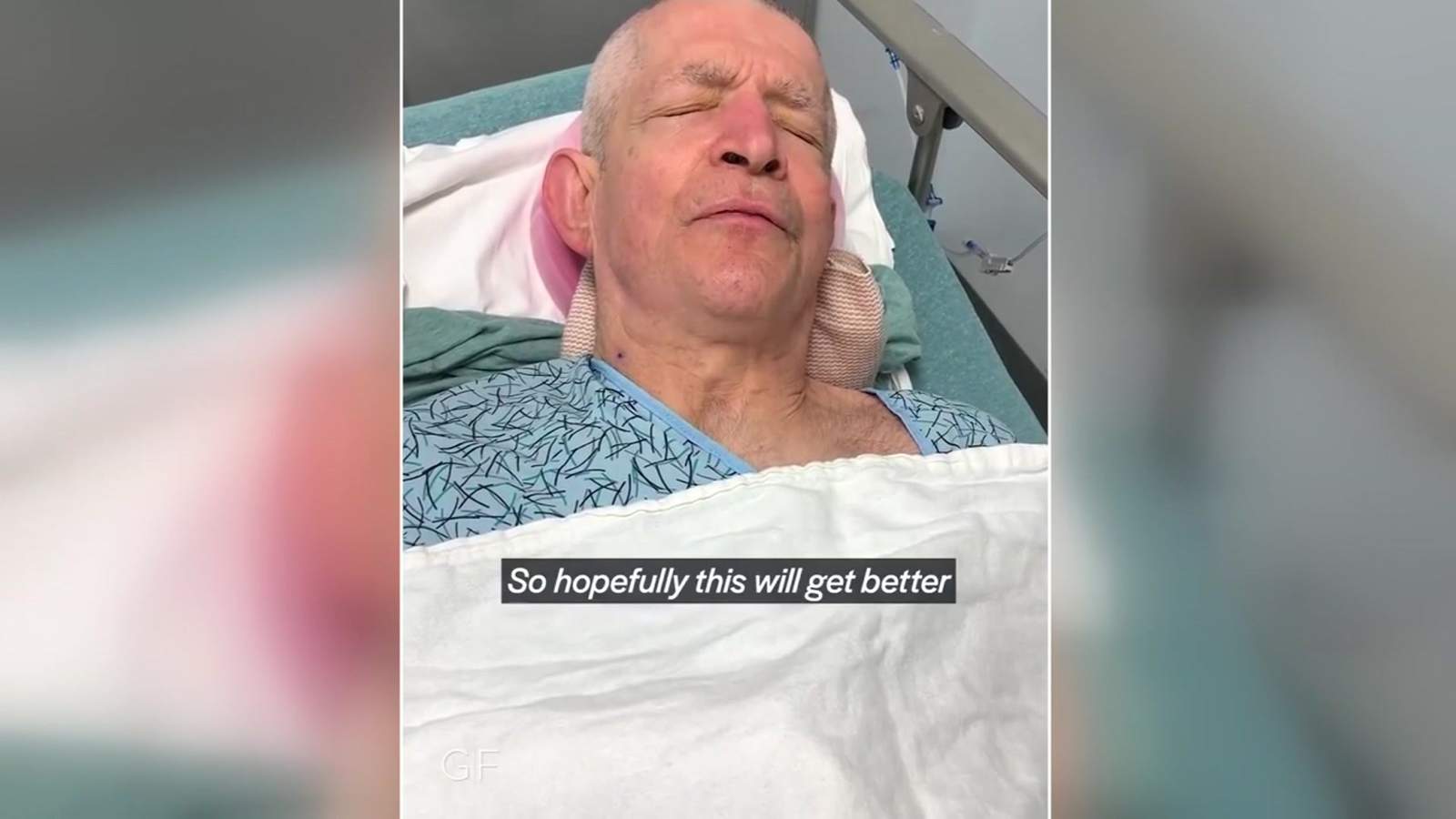 Mattress Mack recovering from neck procedure, posts video from hospital bed