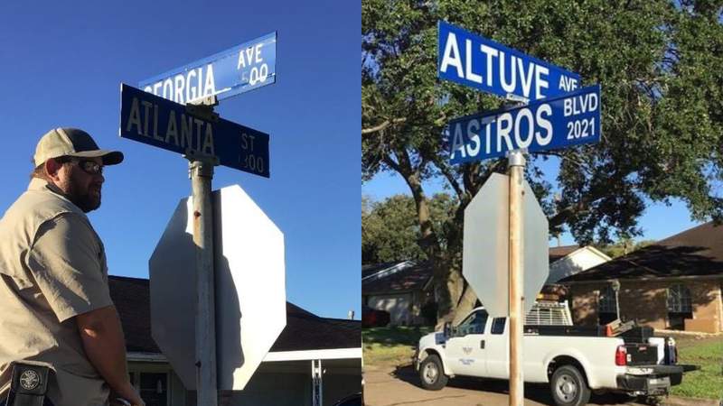 Astros Blvd and Altuve Ave: City of Deer Park makes hilarious street name swap in support of the ‘Stros