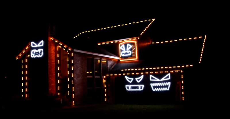 VIDEO: Cypress home shines with Spooktacular Halloween light show
