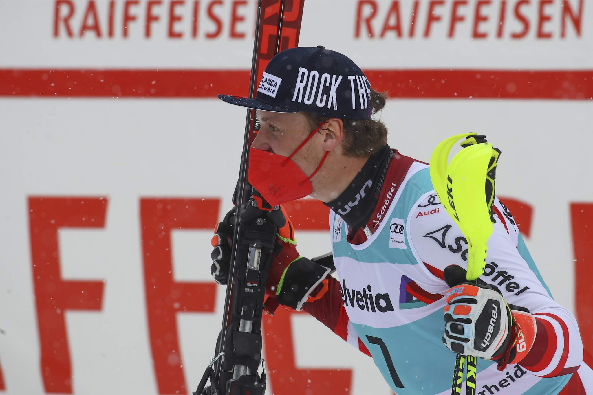 Manuel Feller wins season-ending World Cup slalom race