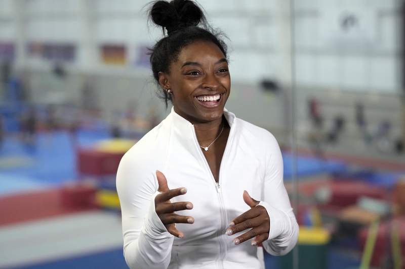 Swan song? Simone Biles gearing up for one more Olympic ride