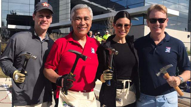 PHOTOS: KPRC2 building sixth home with Houston Habitat for Humanity