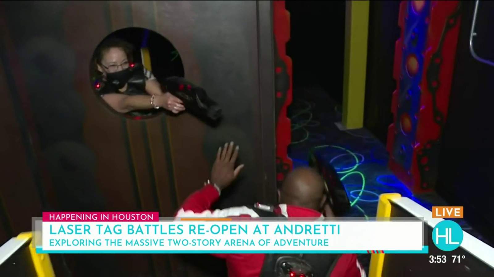 Let the battle begin with Andretti’s Laser Tag
