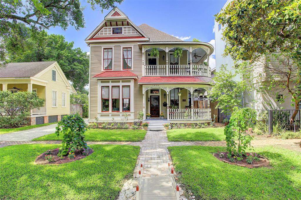 Step back in time inside this lovely historic Houston home in Old Sixth Ward, on the market for $745,000