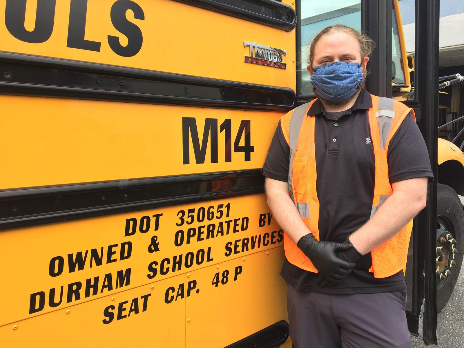 Inspired by the kids he drove every day, a school bus driver got his college degree to become a teacher
