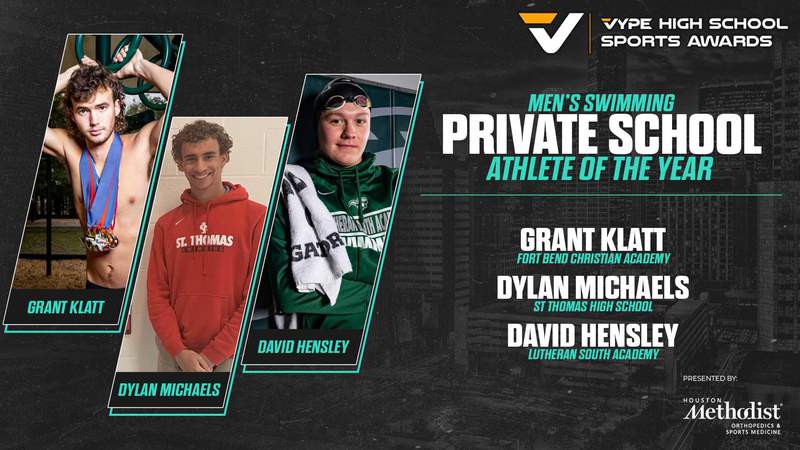 2021 VYPE Awards: Private School Men's Swimmer of the Year Finalists