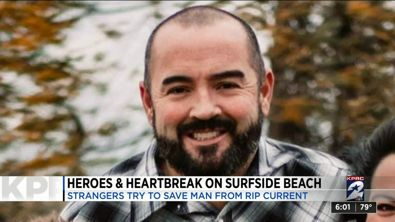 Woman hails husband as hero after he drowns while saving their sons