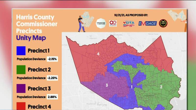 Harris County redistricting proposal draws controversy in some communities
