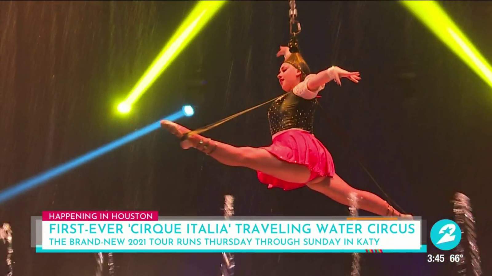Cirque Italia, the first-ever traveling Italian water circus, stops in Katy this weekend