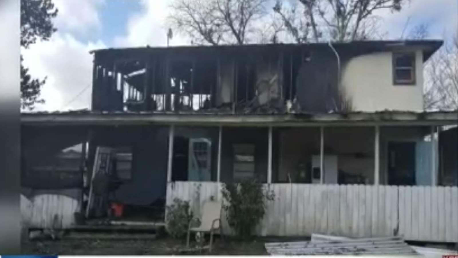 Wharton County family’s home destroyed by fire days after Christmas