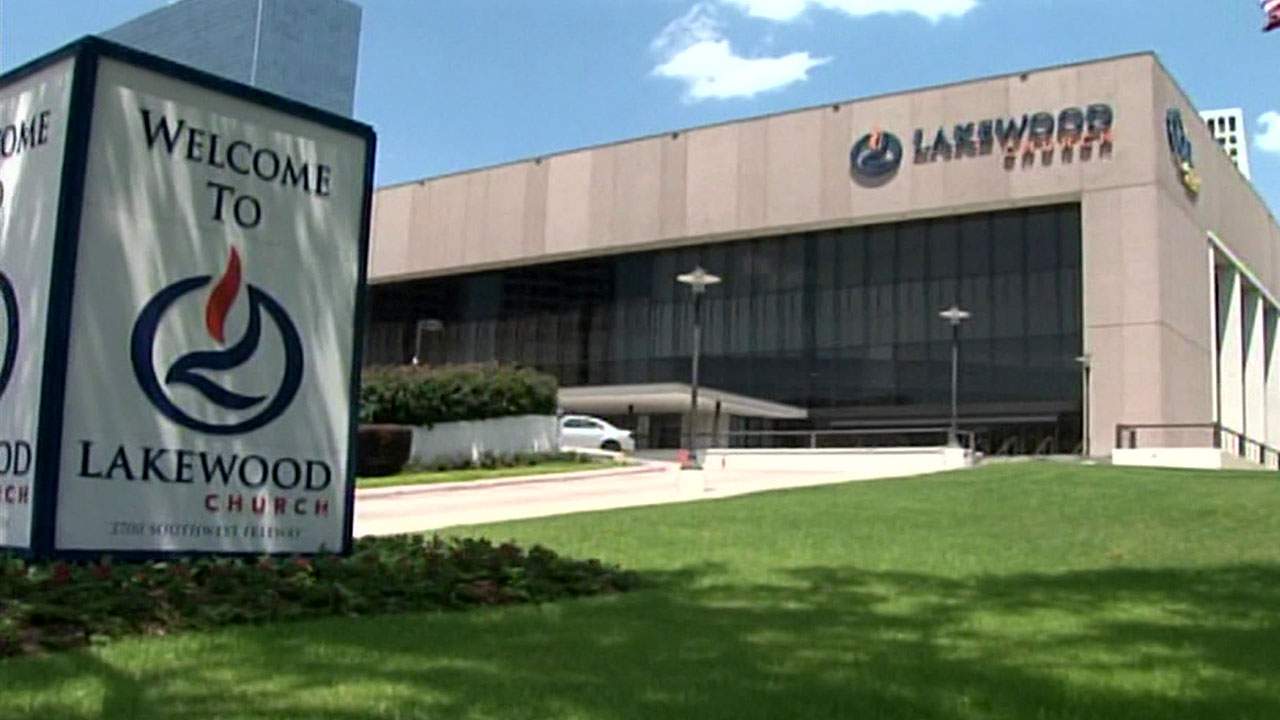 The exterior of Lakewood Church in Houston is seen in this undated image.