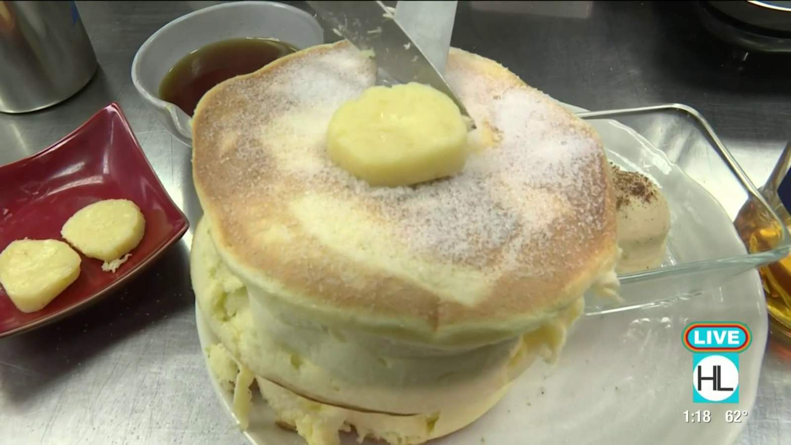 Shun Japanese Kitchen makes popular fluffy souffle pancakes
