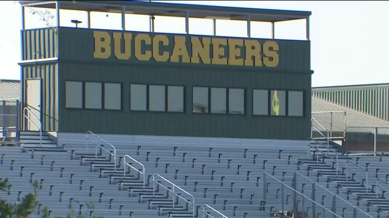 Investigation underway after girl struck by stray bullet at stadium during high school football game, officials say