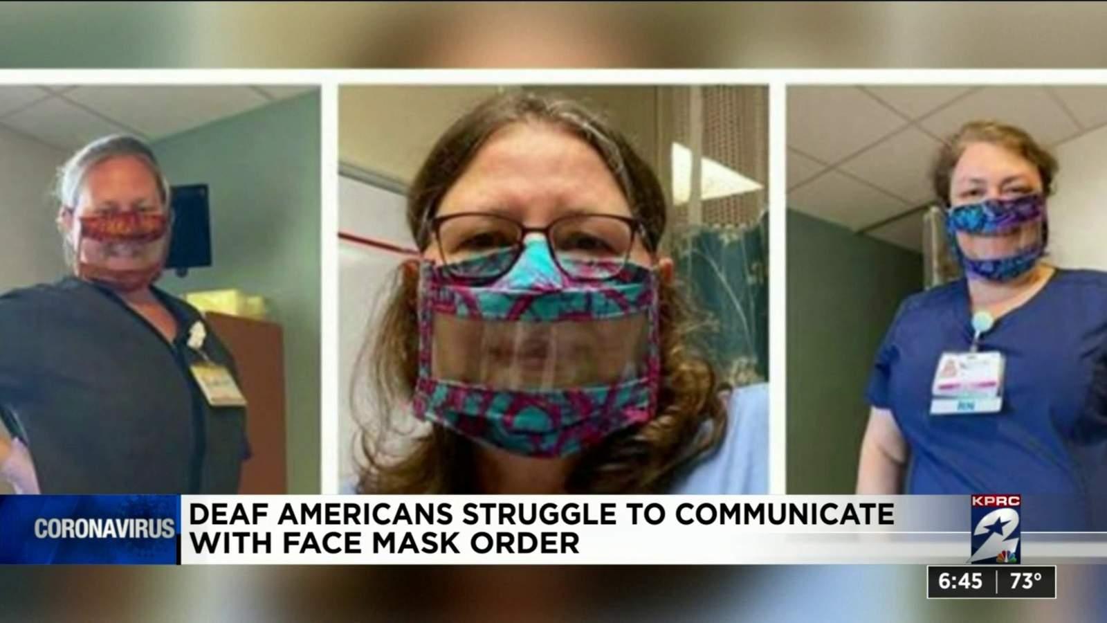 Face masks introduce new challenge for deaf community