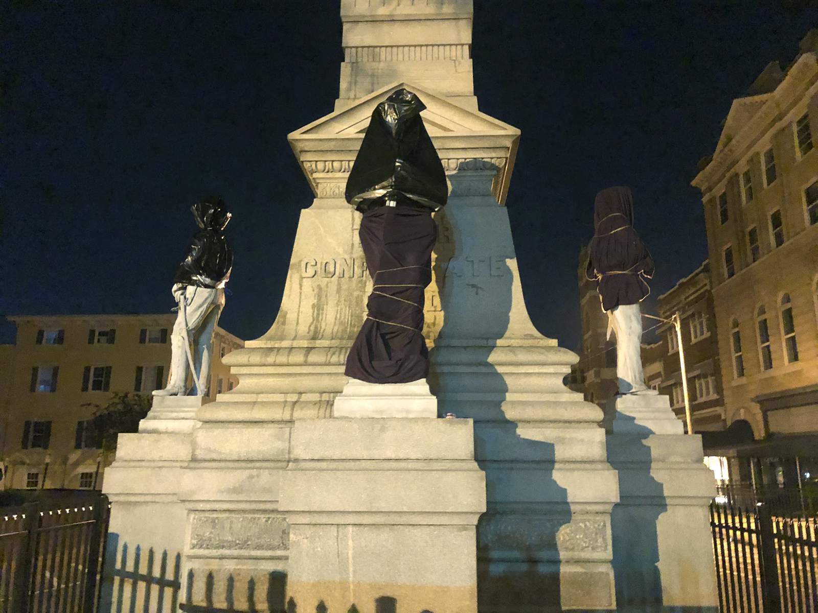 The Latest: Virginia city aims to move Confederate statue