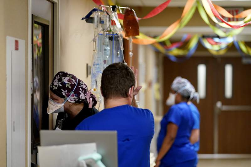 Another virus surge brings more misery to Louisiana hospital