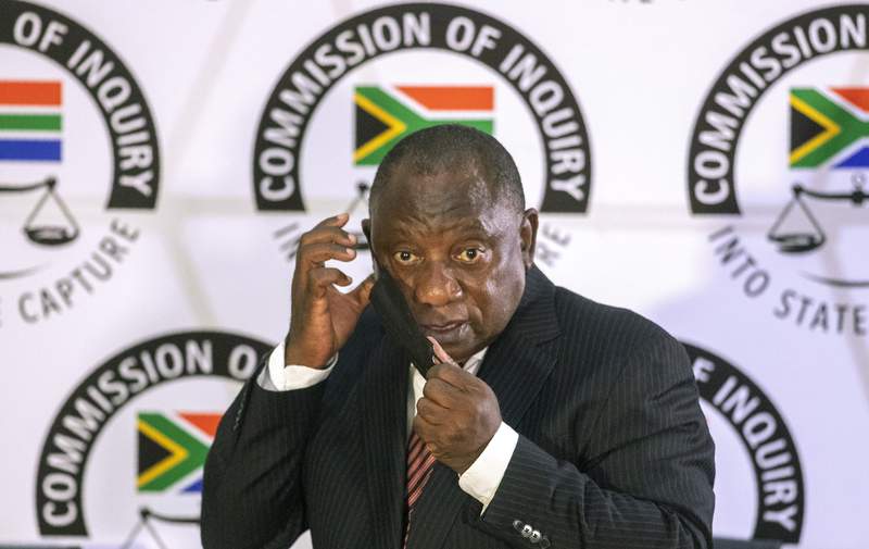 South Africa's Ramaphosa says corruption has damaged country