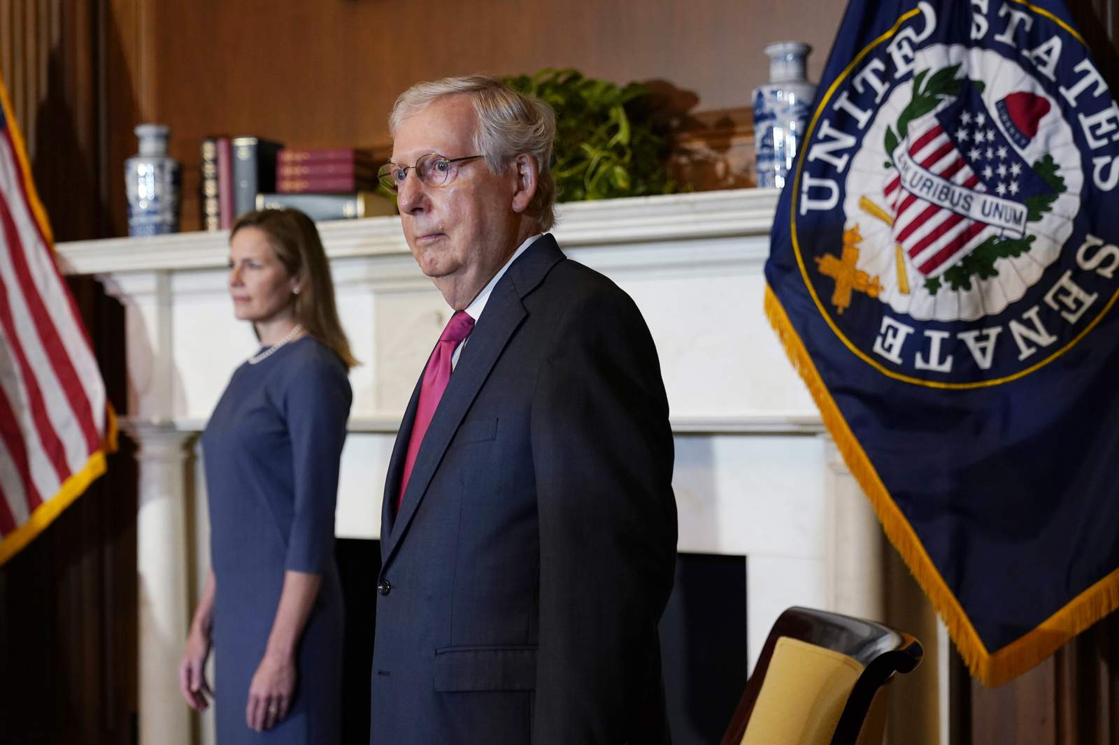 GOP seeks to call off Senate work, but not Barrett hearings
