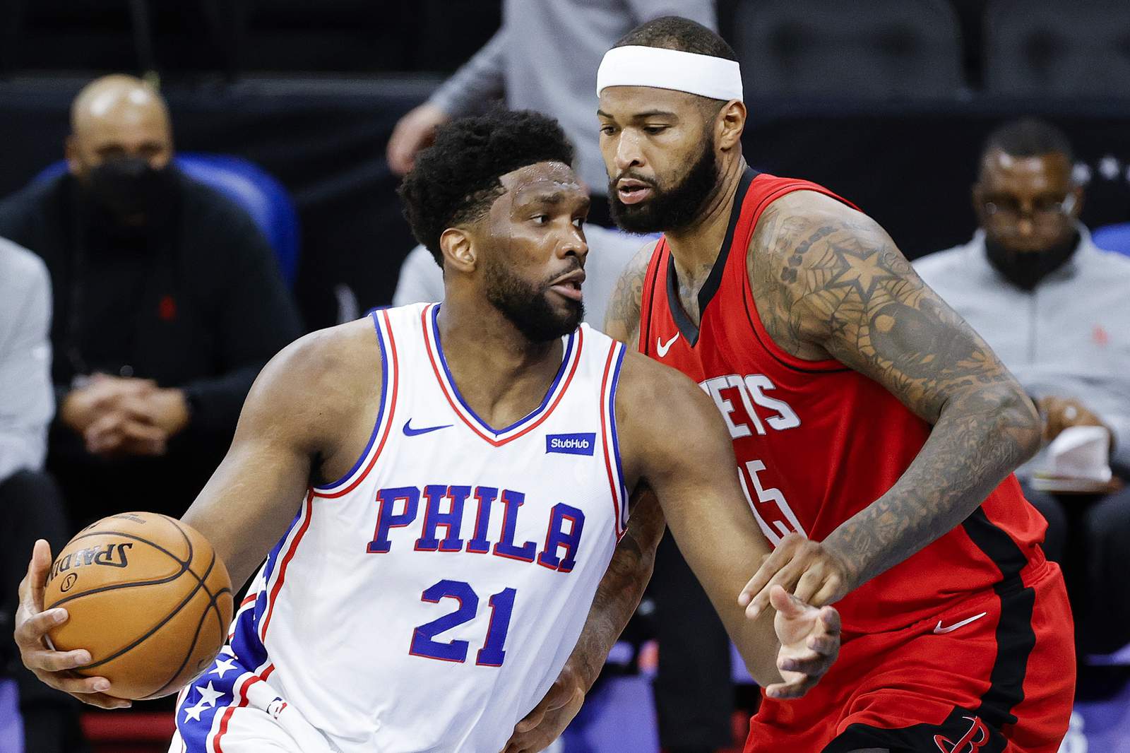 Embiid leads 76ers past short-handed Rockets 118-113