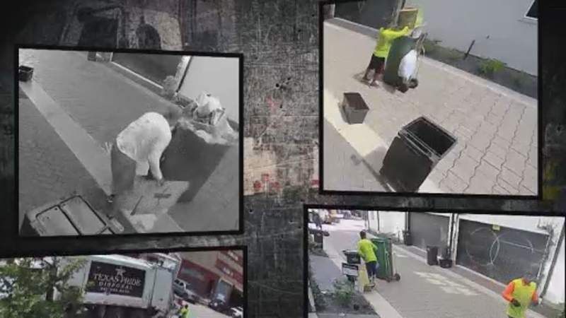 KPRC 2 Investigates: Trash workers caught on camera not recycling
