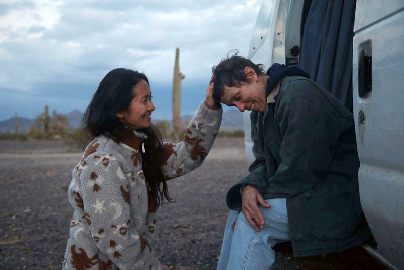 Oscars Latest: ‘Nomadland’ drifts away with best picture