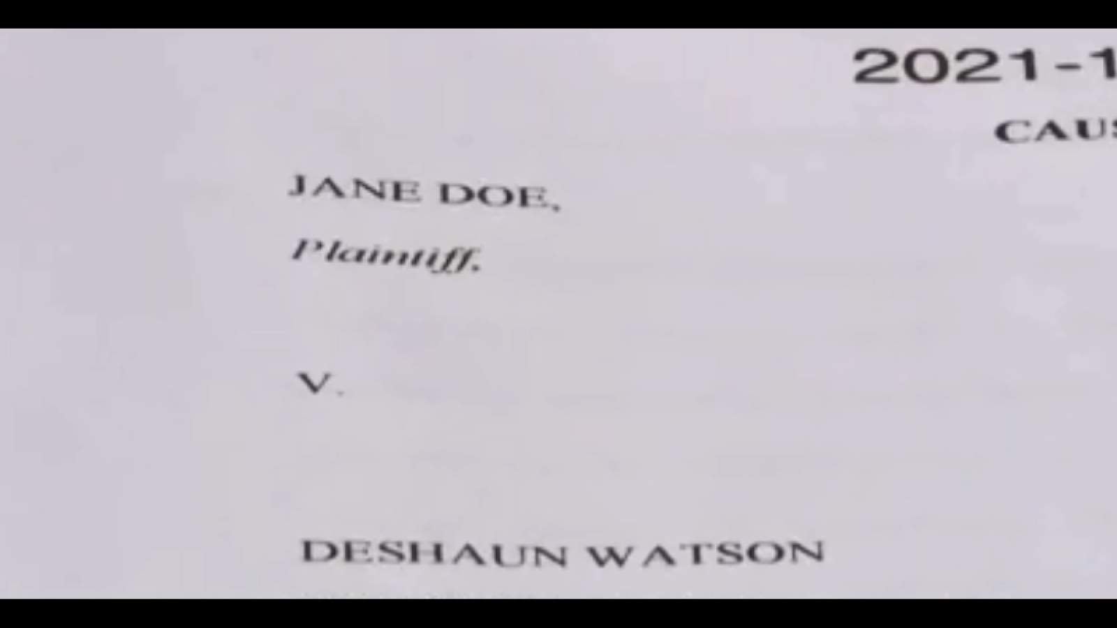 The name ‘Jane Doe’ appears to be a hardship for Deshaun Watson’s defense team