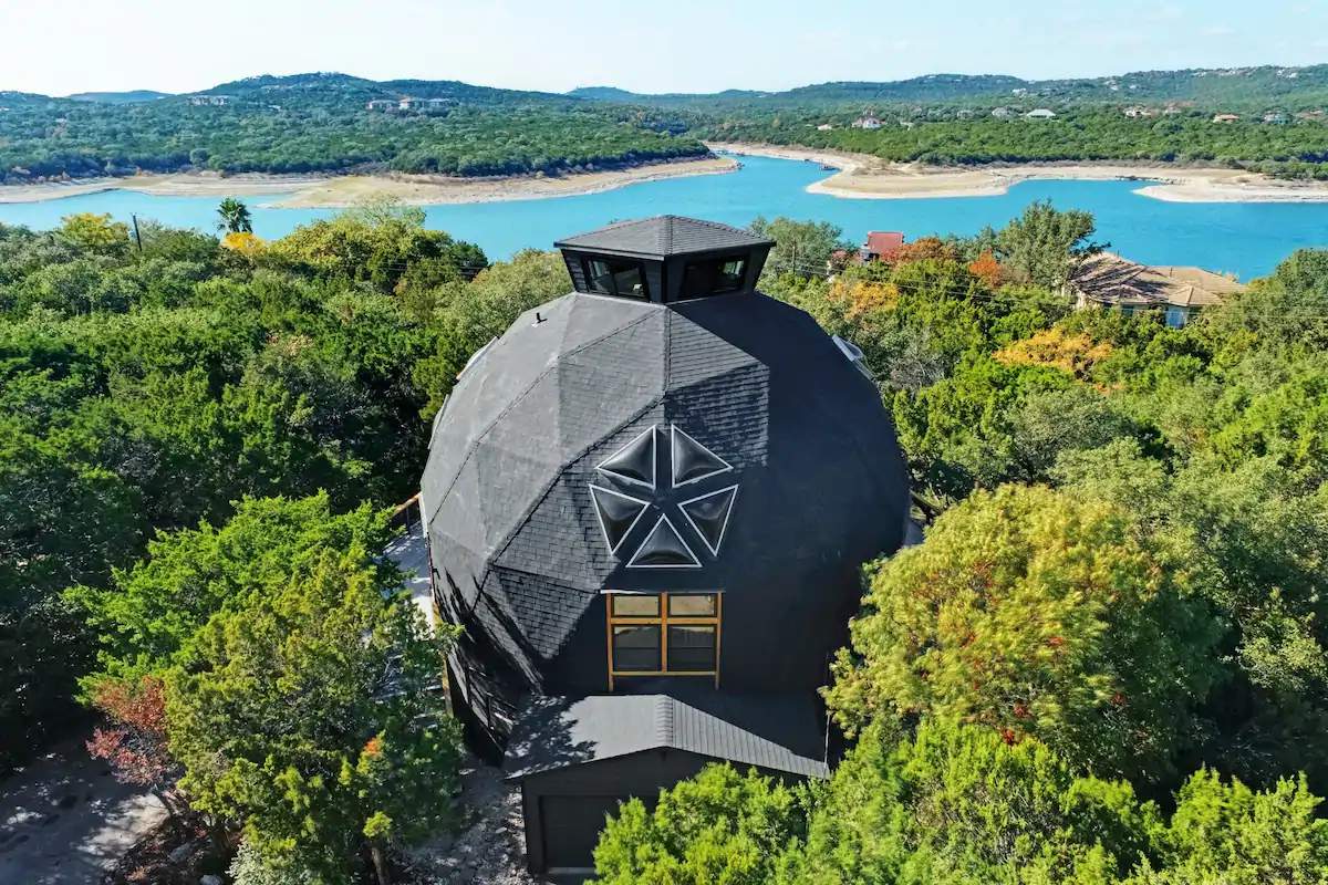 Dome sweet dome: Peek inside this geodesic rental in the Texas Hill Country