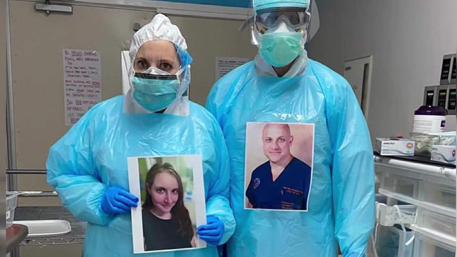 'Make them smile’: Houston doctor gives hope, humor while treating coronavirus patients