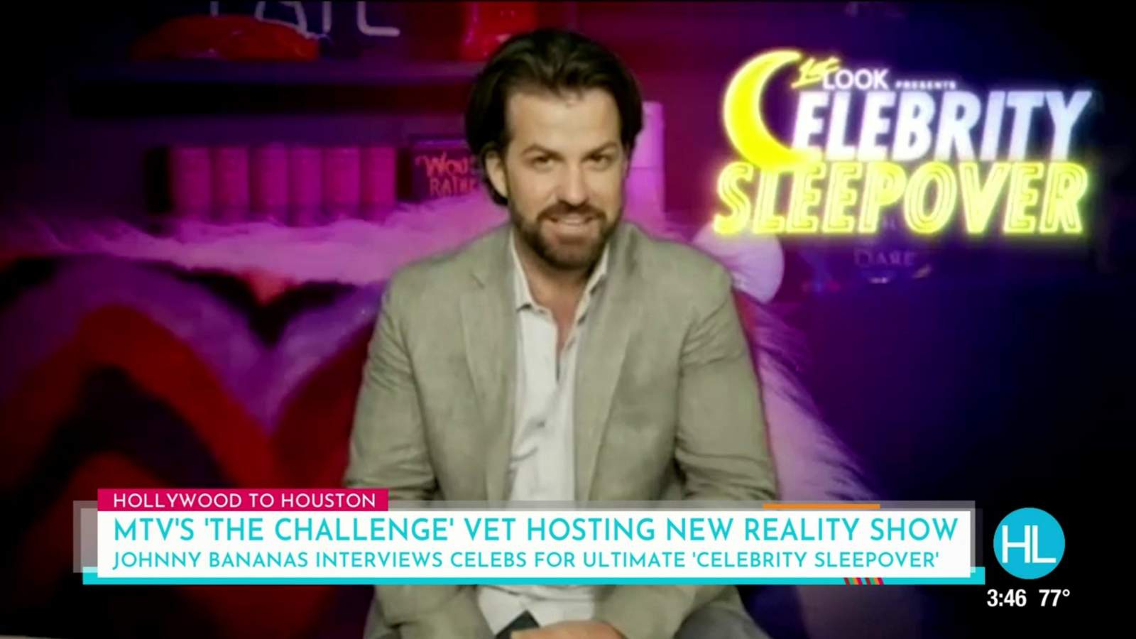 MTV’s ‘The Challenge’ vet Johnny Bananas chats about hosting new show ‘Celebrity Sleepover’