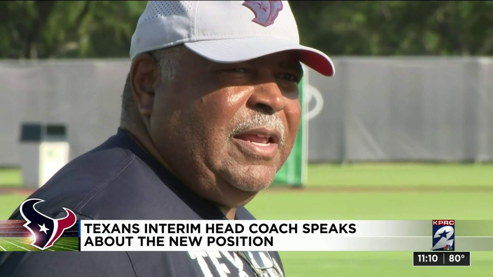 Interim Texans head coach Romeo Crennel says he just want to make the team better