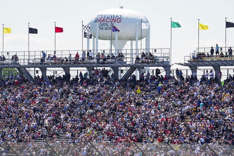 Indianapolis 500 marks largest sporting event since beginning of COVID-19 pandemic