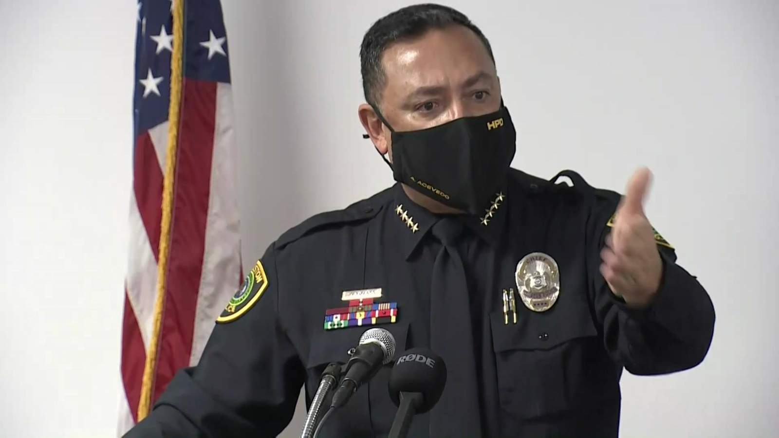 Acevedo says cooperation key to combating Houston’s rise in violent crime